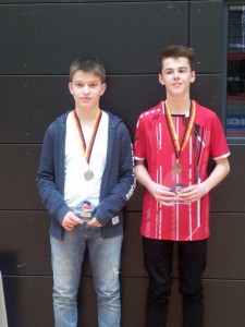 Joshua Redelbach und Jonas Braun (U15)